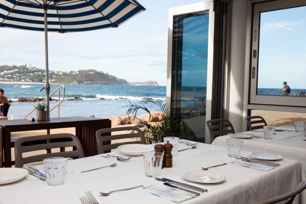 Avoca waterfront dining