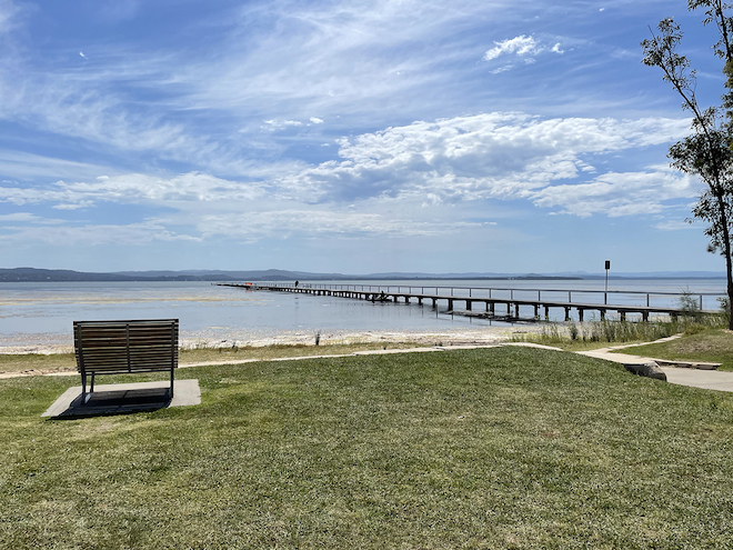 long jetty foreshore