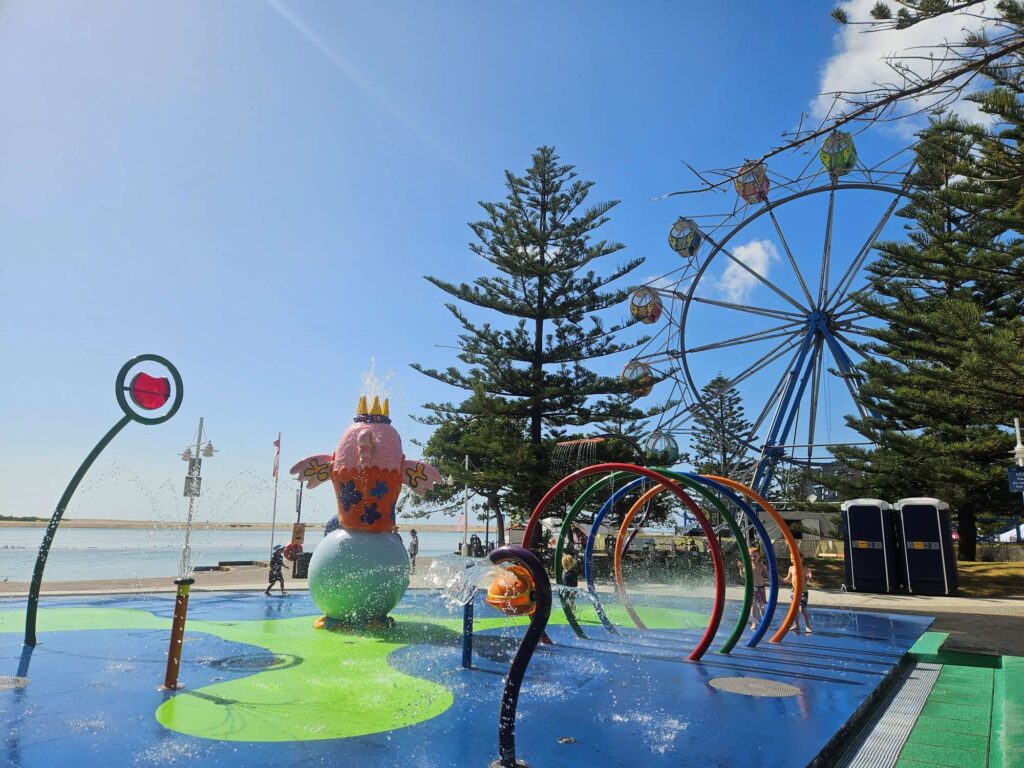 Vera's Water Garden Splash Park The Entrance