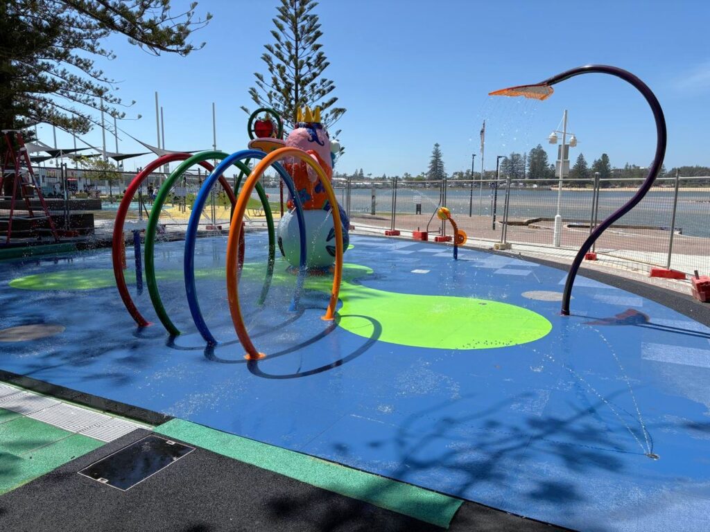 Vera's Water Garden under construction