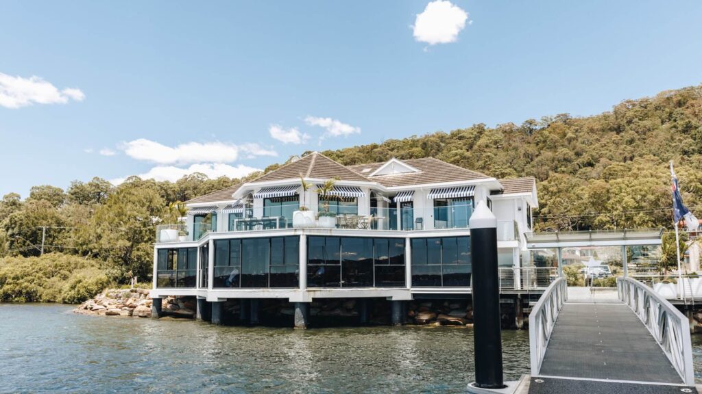Waterfront dining at Kefi Koolewong Marina Central Coast NSW