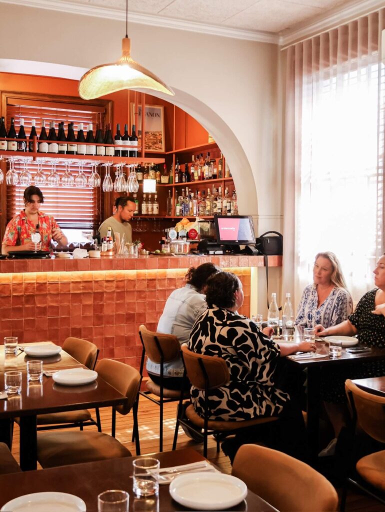 Chef hat restaurant Little Miss Terrigal in historic post office building terrigal