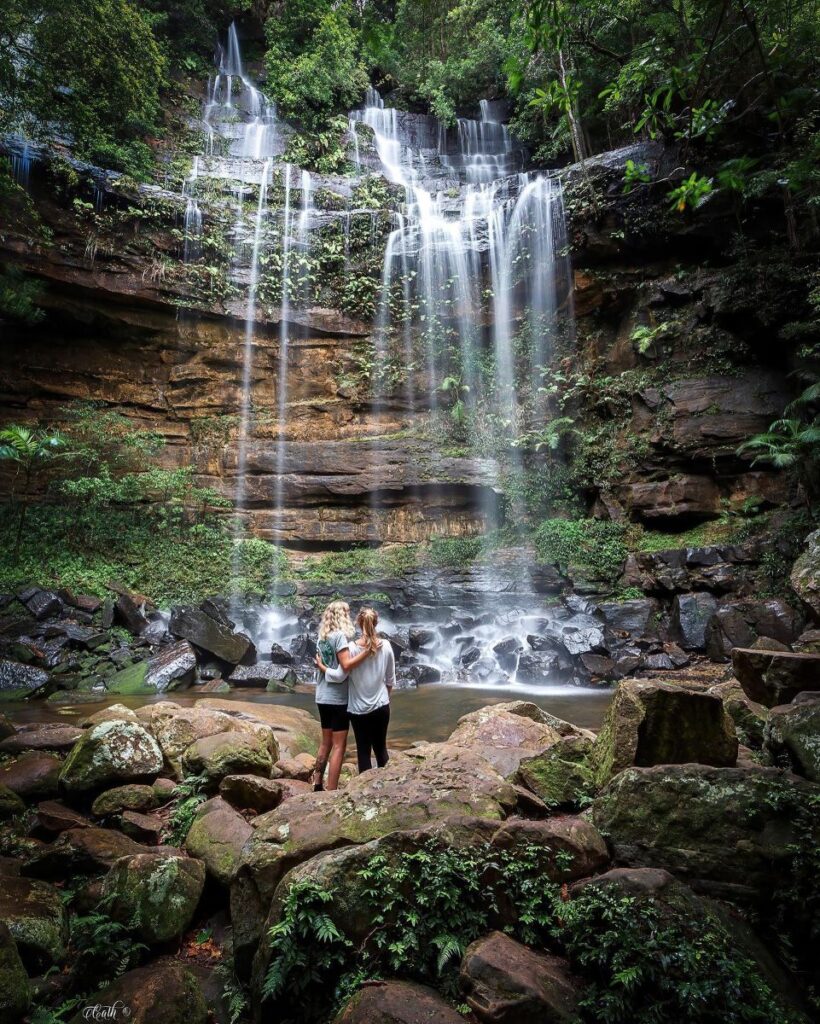 Gap Creek Falls Watagans Central Coast