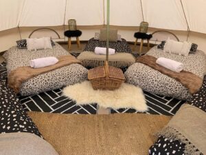 glamping tents central coast