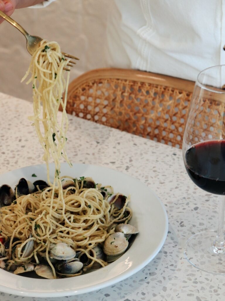 seafood pasta central coast