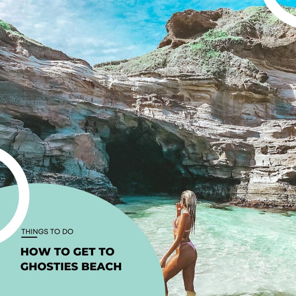 How to get to Ghosties Beach Central Coast 