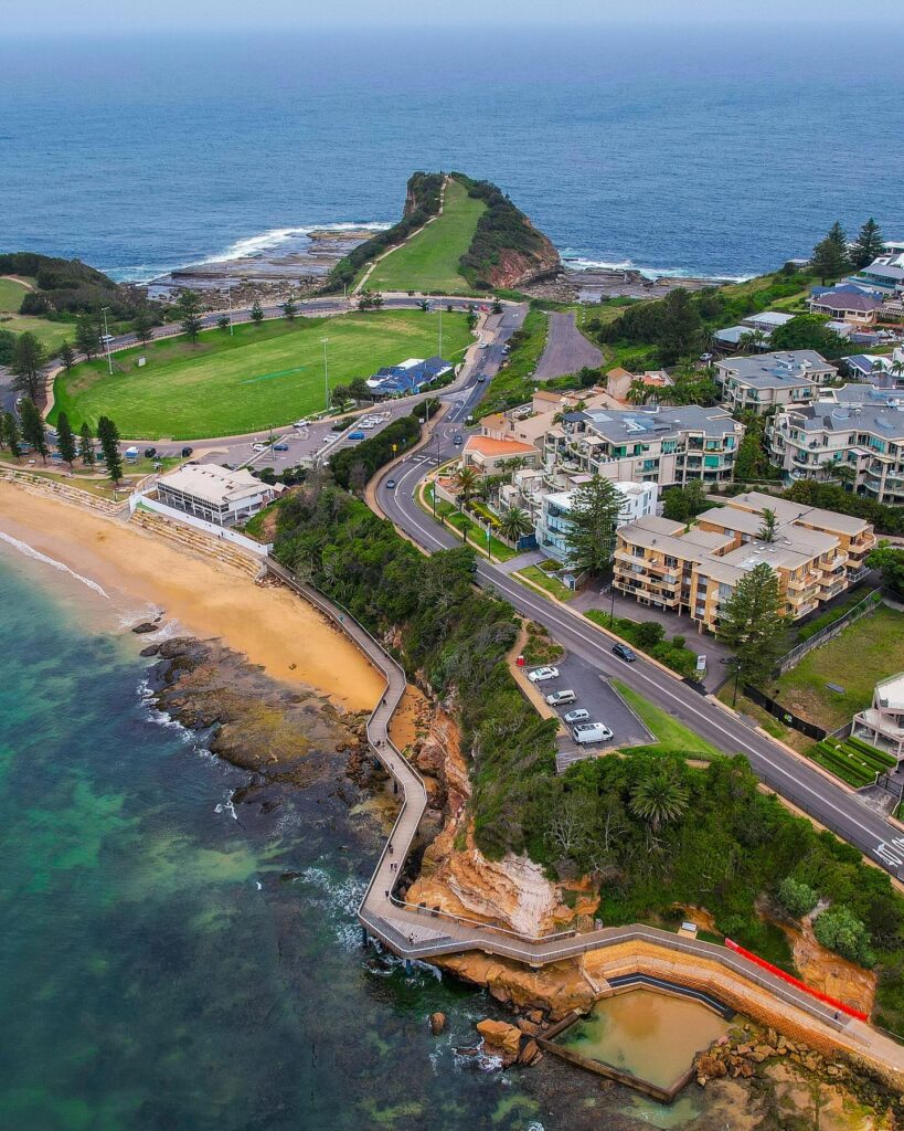 Terrigal Boardwalk and skillion. Image: @steventures__