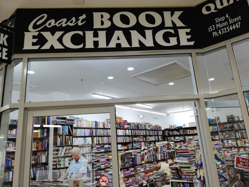 Coast Book Exchange, Central Coast second hand bookstores 