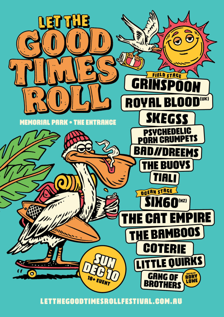 Let The Good Times Roll Festival Is Coming To The Entrance Coasties Magazine 