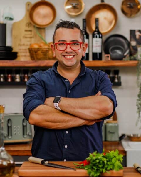 Ched Daniel in kitchen Gosford Central Coast