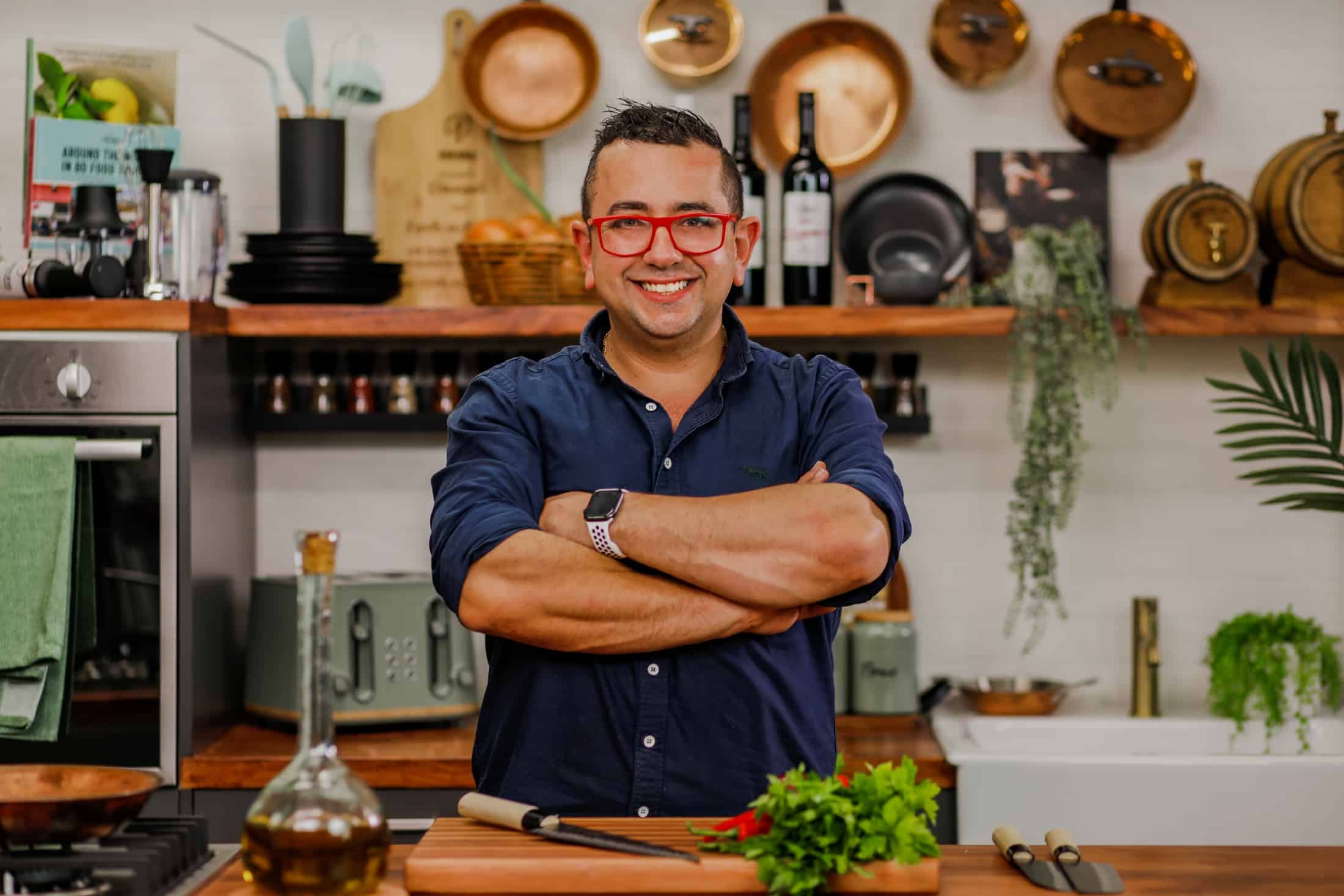 Ched Daniel in kitchen Gosford Central Coast