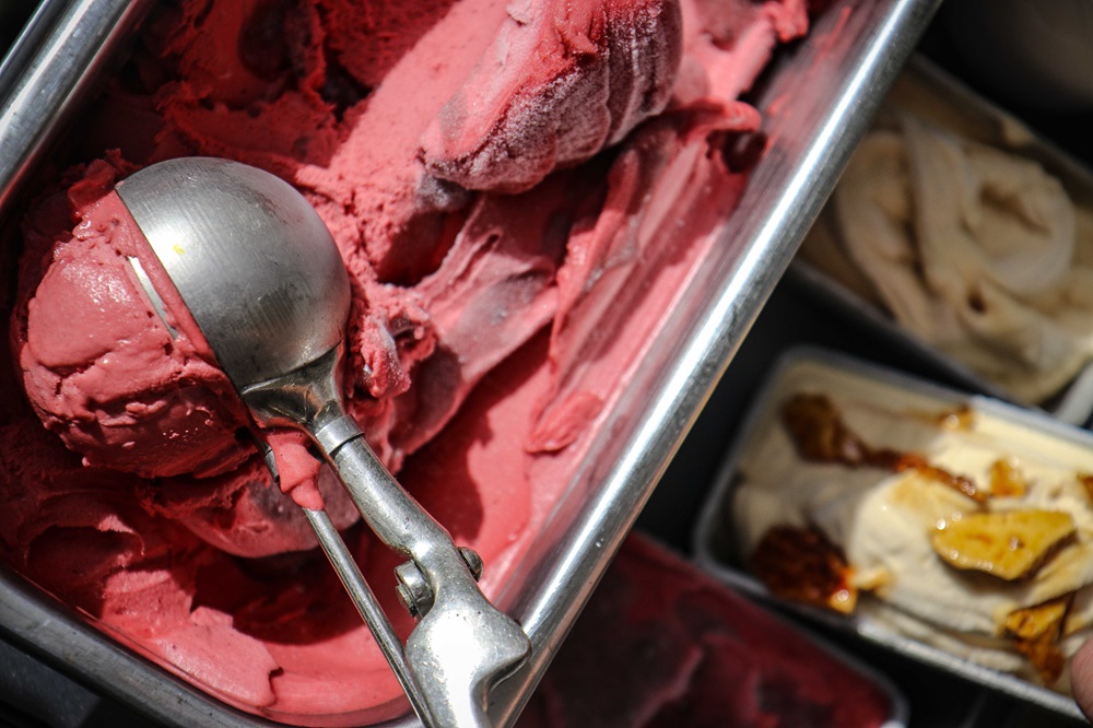 Unique gelato flavours by Sponn Bay Gelato