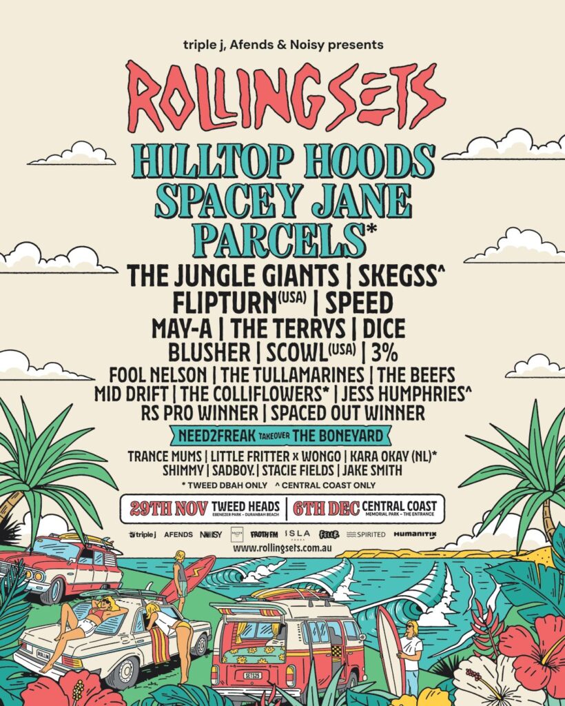 Rolling Sets Central Coast