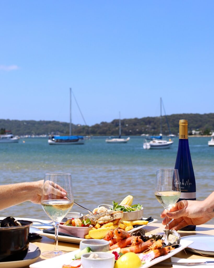 waterfront dining central coast