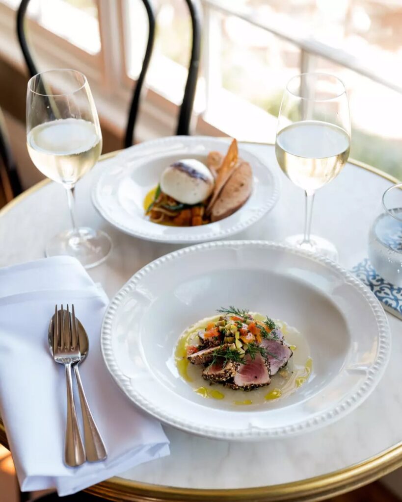 central coast fine dining romantic restaurant