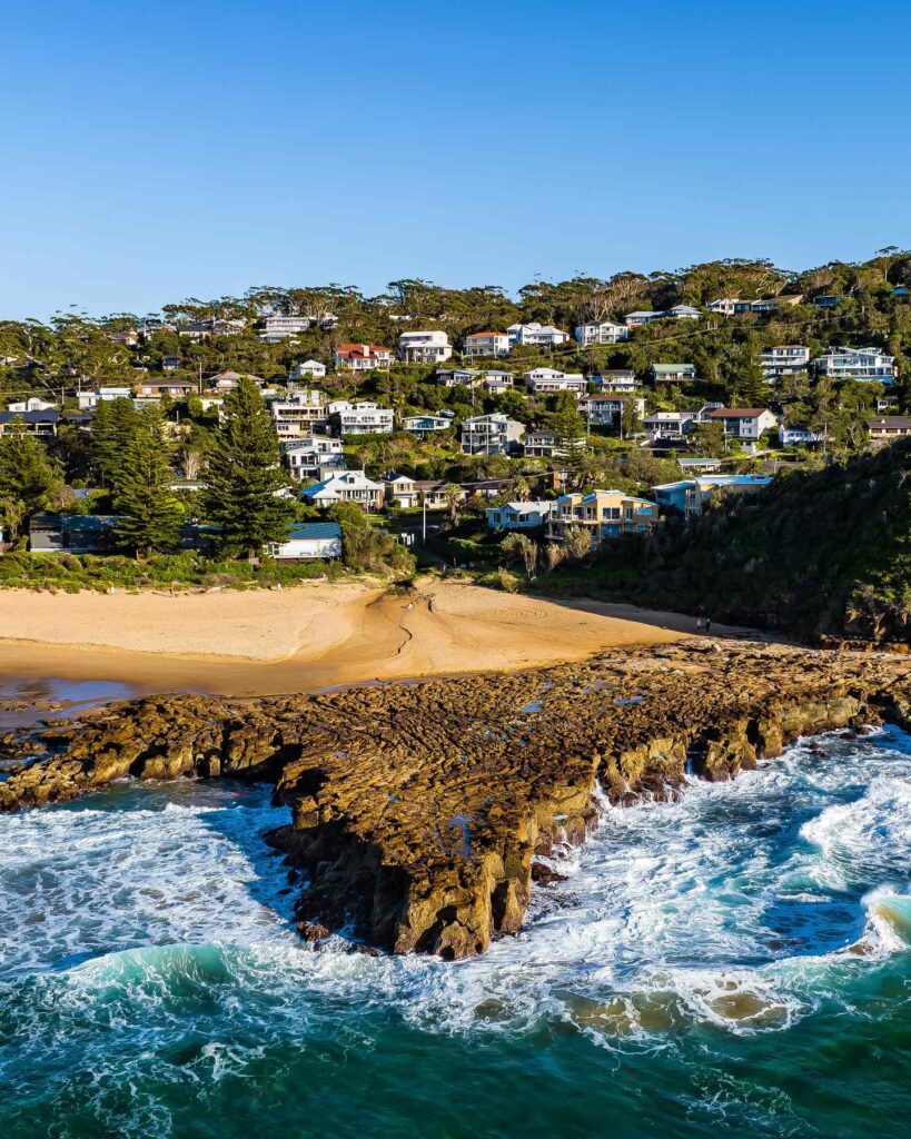 North Avoca rock pools
