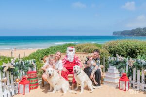 pet-friendly santa photos central coast