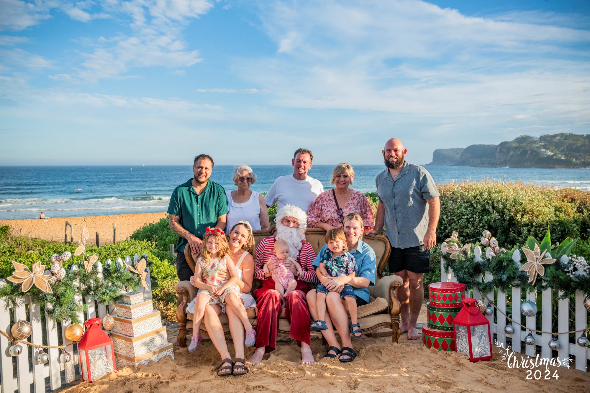 Central Coast Santa photos North Avoca Beach