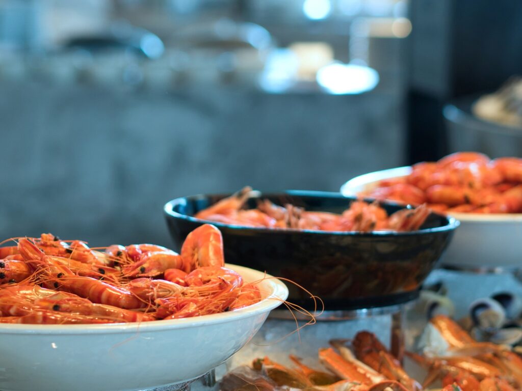 Central Coast seafood buffet