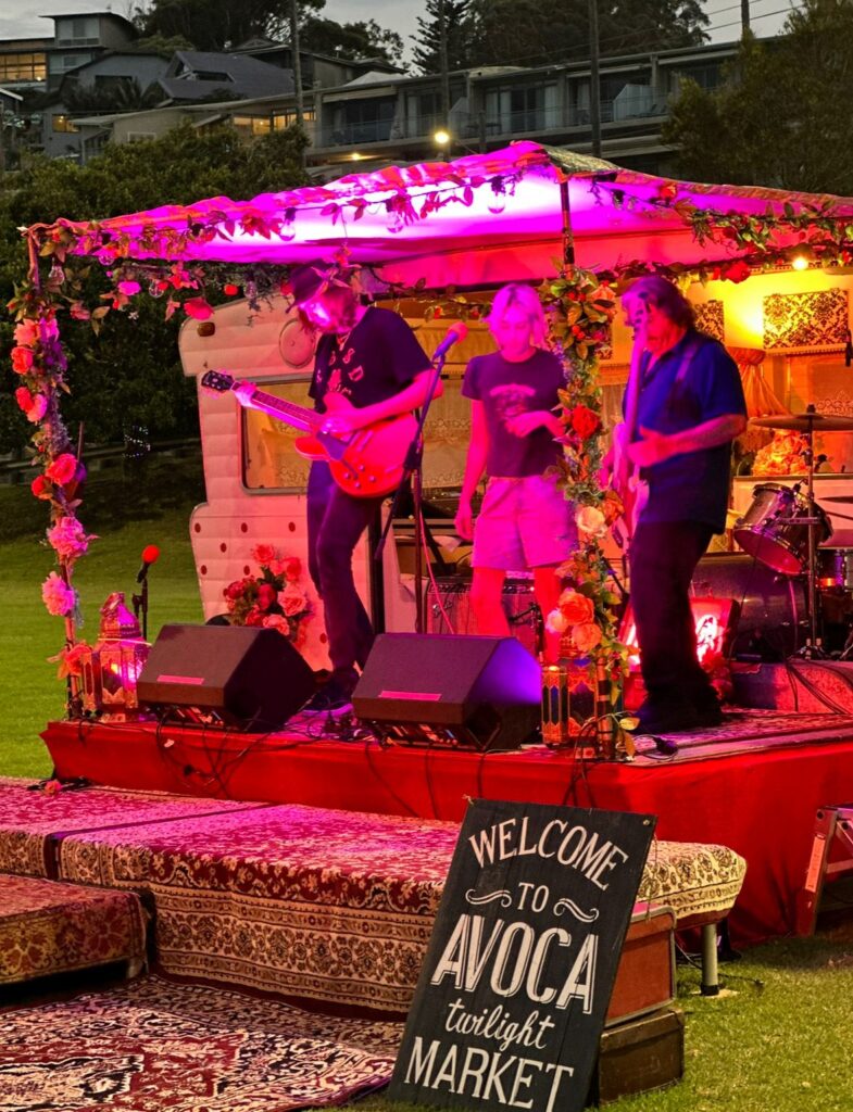 Central coast twilight markets