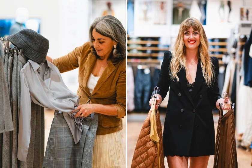 central coast shopping styling colour analysis