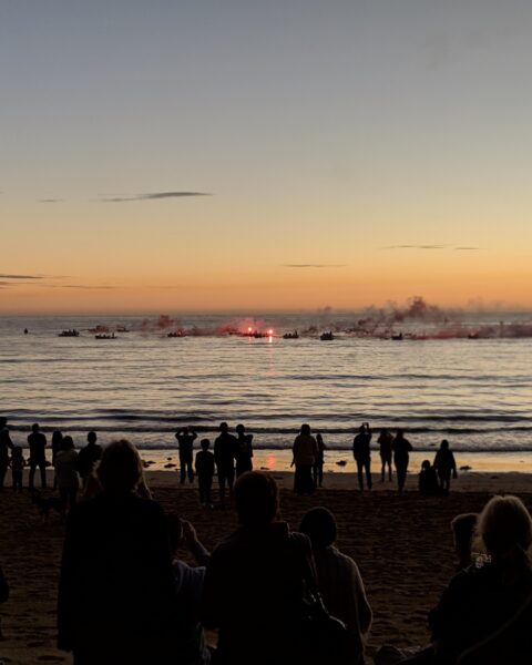ANZAC Day Central Coast Dawn Service at Terrigal by Amy Buckle