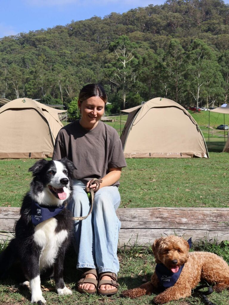 camping on the central coast that's dog-friendly