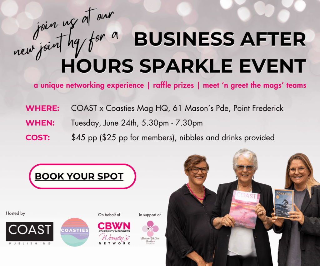 CWBN Coasties Central Coast networking event June 2025