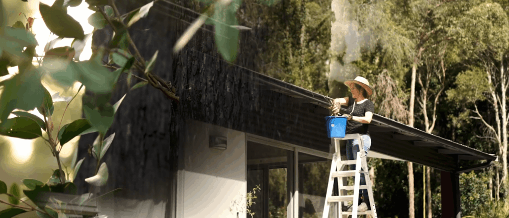 central coast bushfire survival plan clear gutters