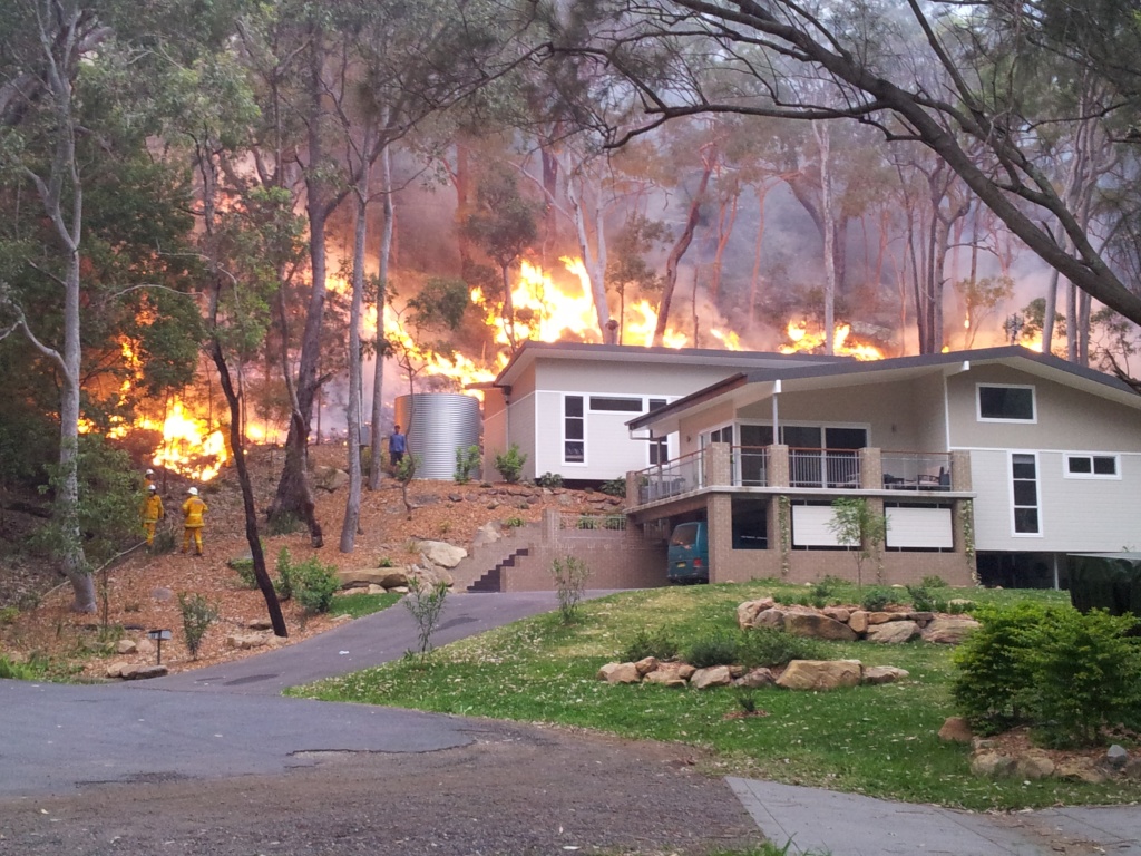 central coast bushfire