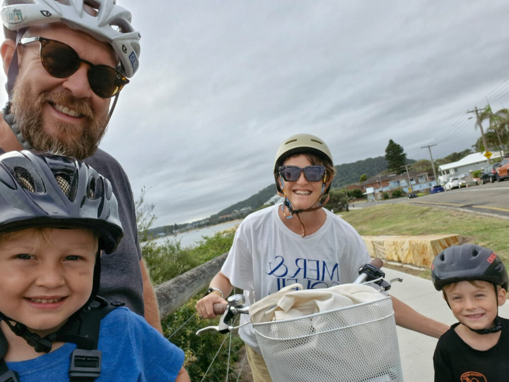 Central Coast bike paths Ettalong to Umina
