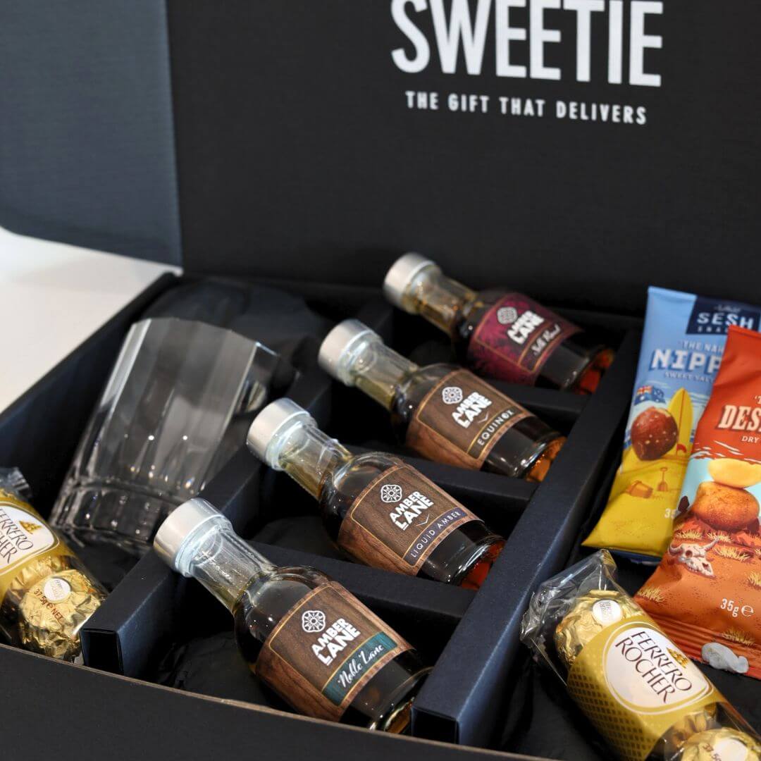Father's Day Gift Hamper Australian Whisky's from Amber Lane Central Coast NSW