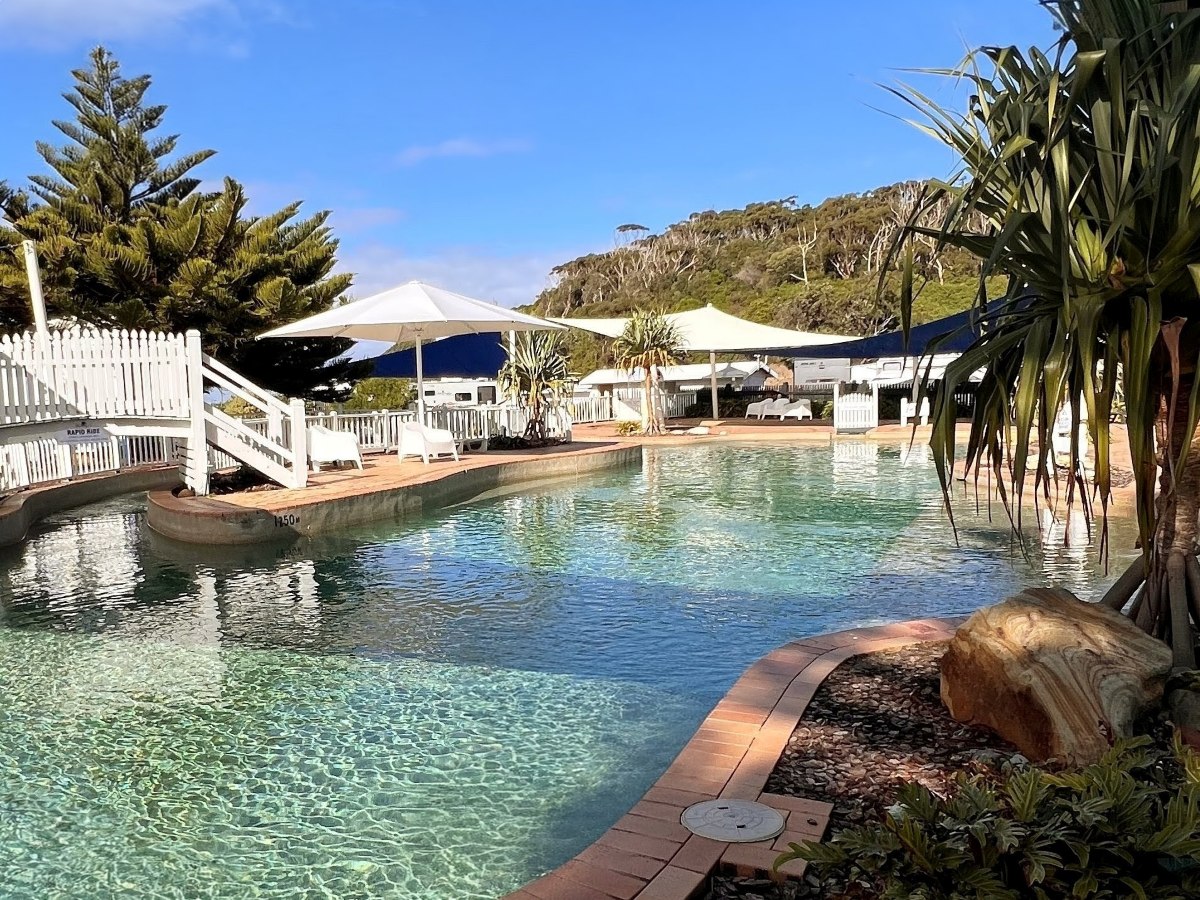 Blue Lagoon Beach Resort pool and spa Crackneck