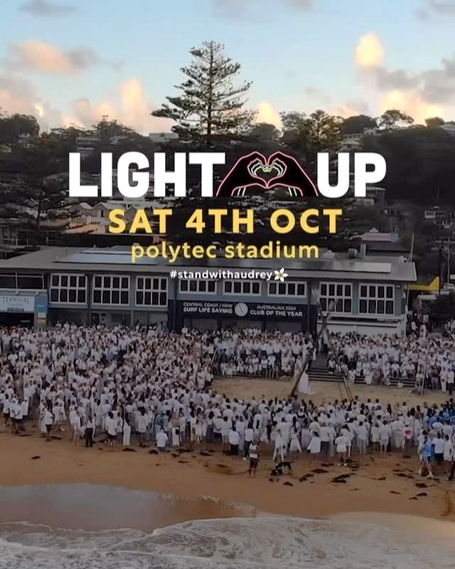 LIGHT UP for Audrey Central Coast