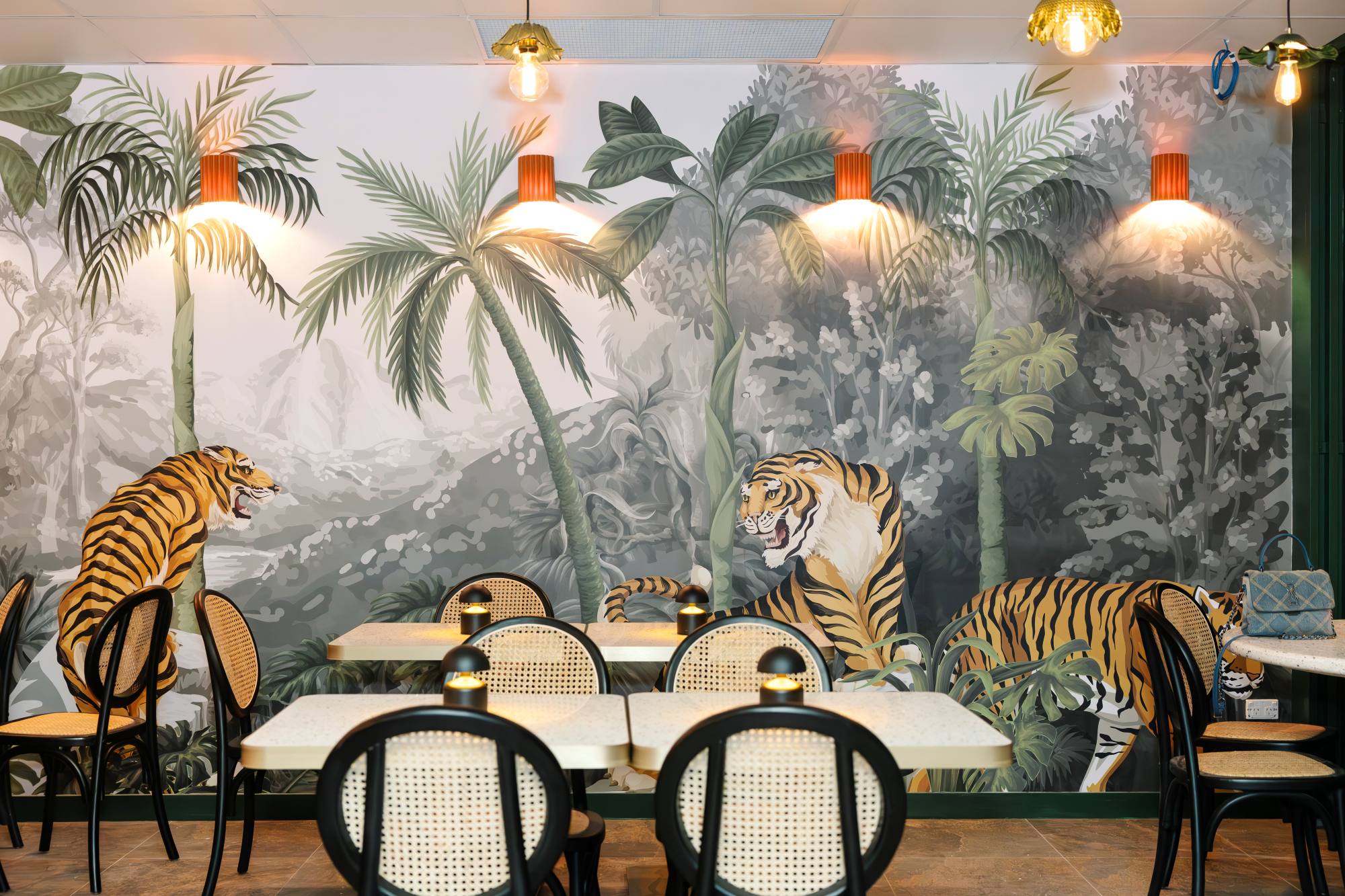 Asian restaurant Central Coast mural