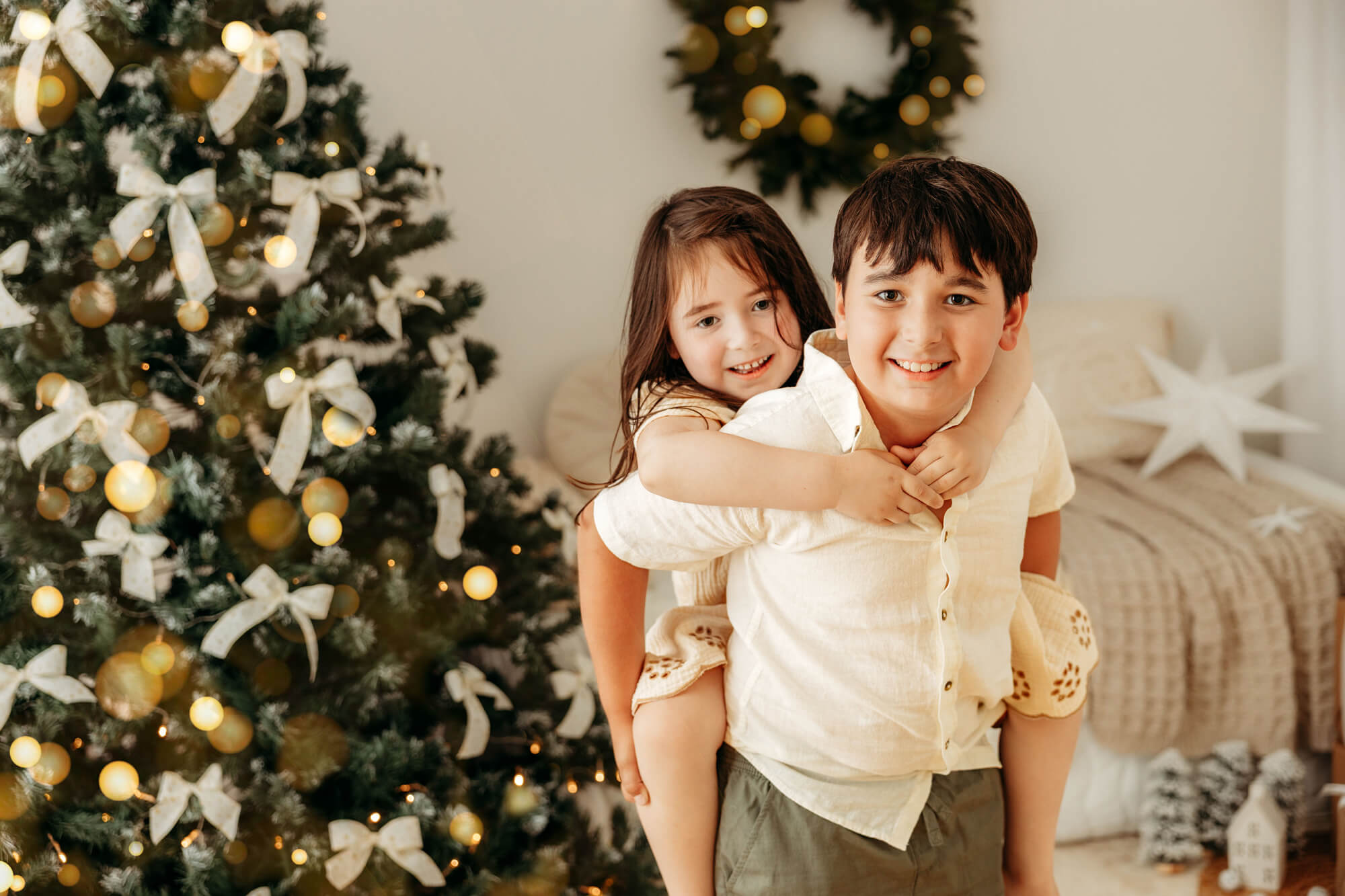 Erika Matos Photography candid christmas photo central coast