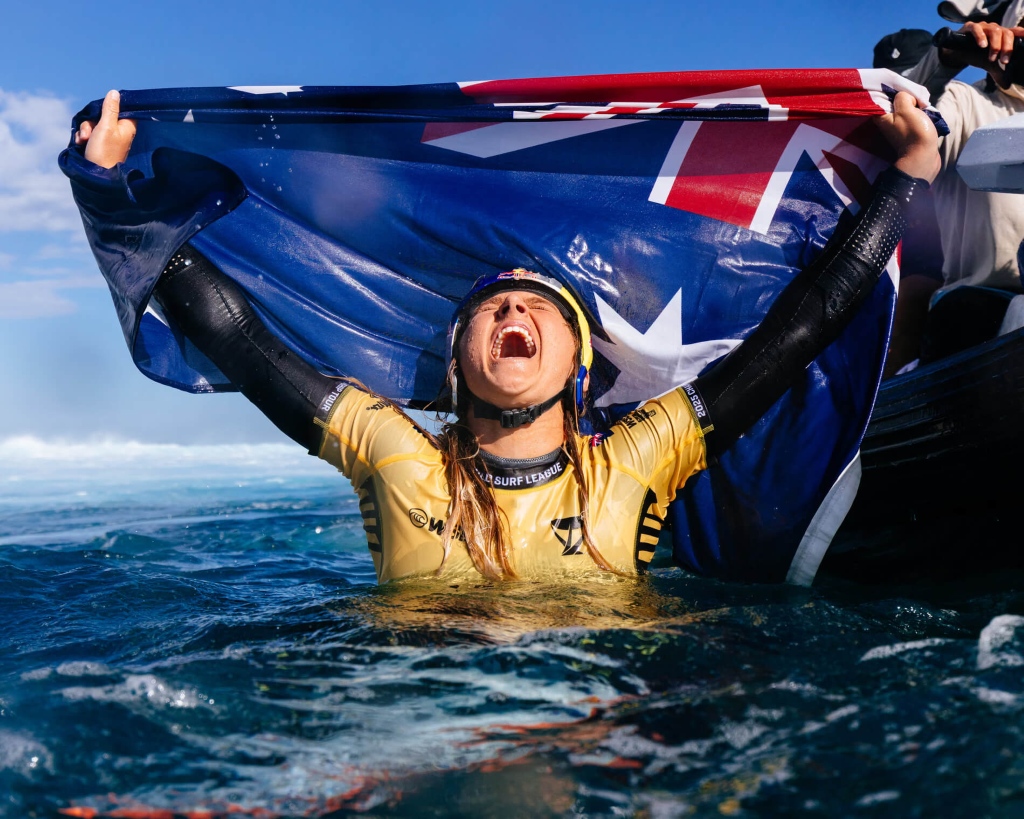 Molly Picklum Central Coast surfing world champion