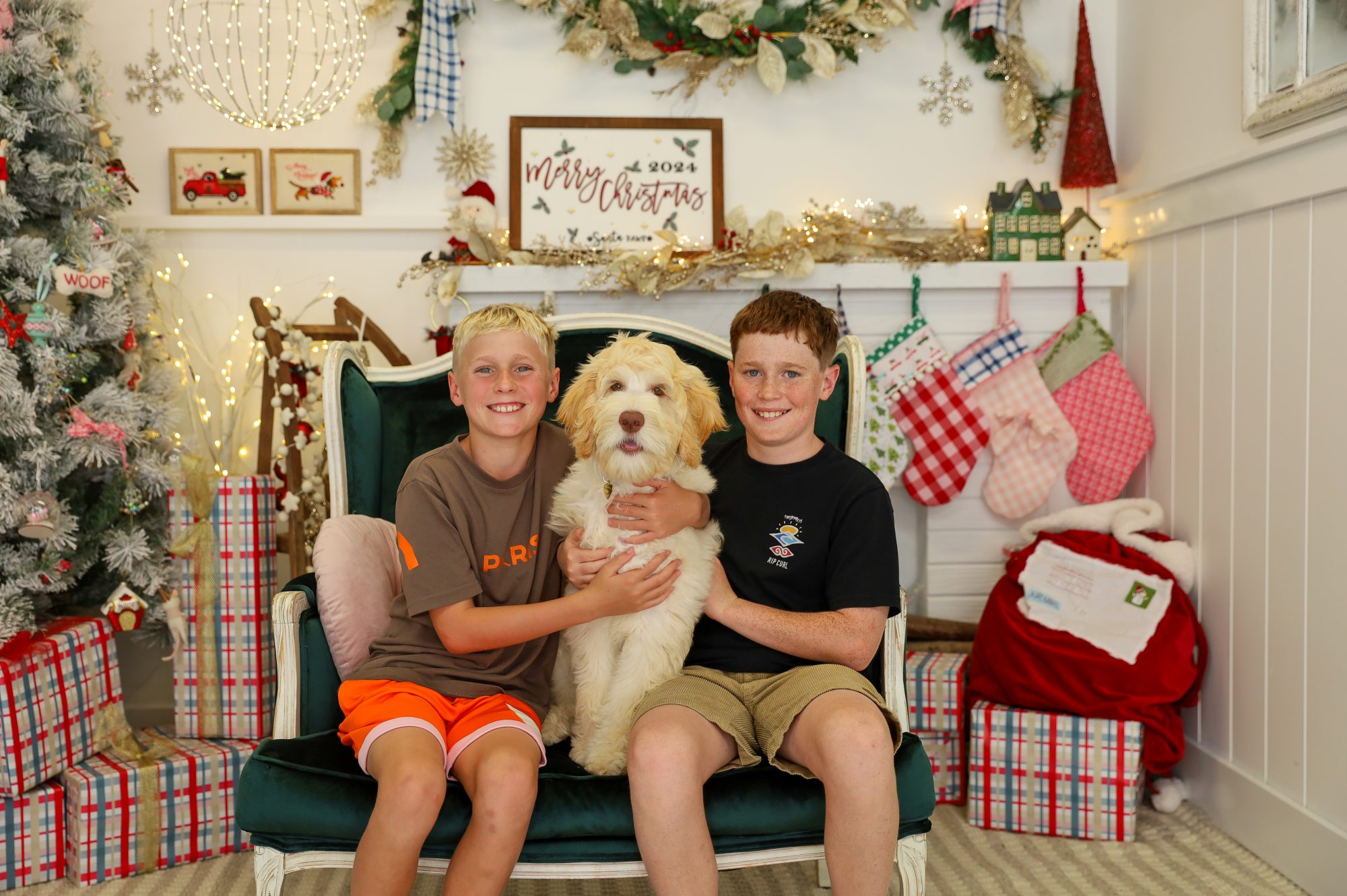 Santa Paws christmas photos central coast