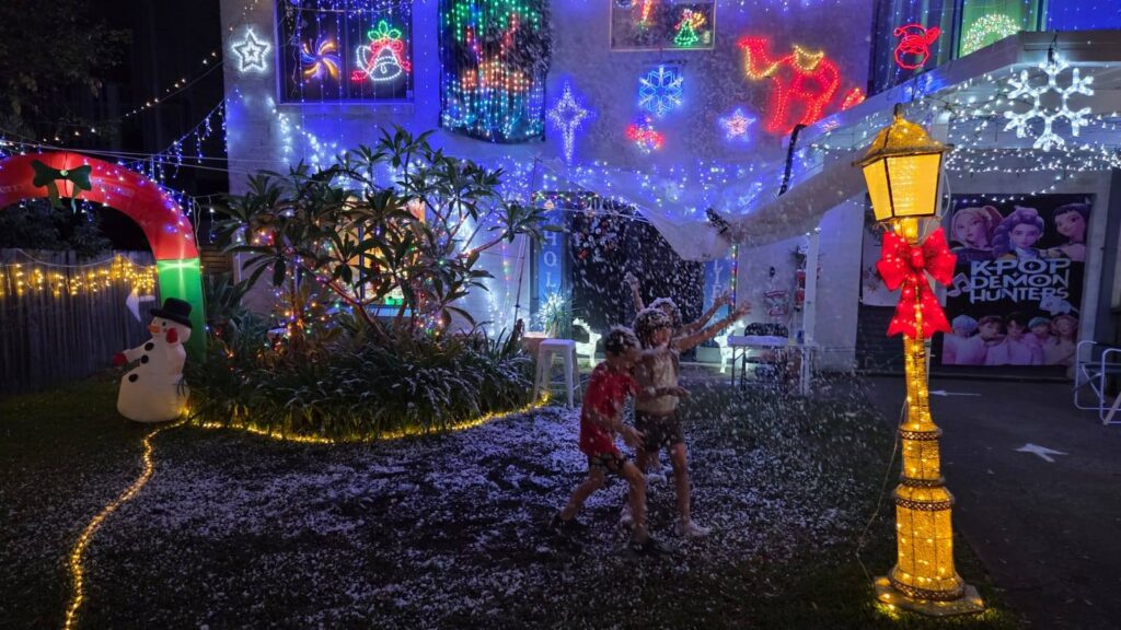 Saratoga christmas lights