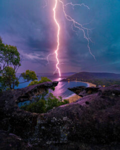 Pearl Beach Storm, Mount Ettalong Lookout