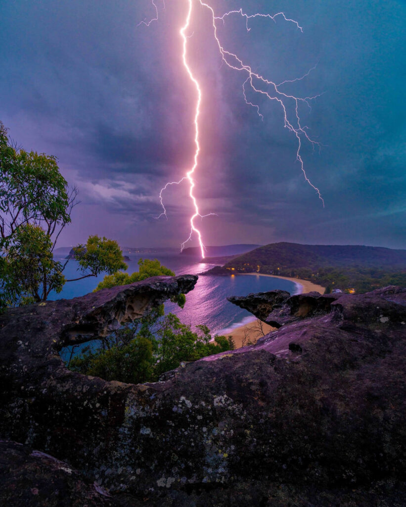 Pearl Beach Storm, Mount Ettalong Lookout