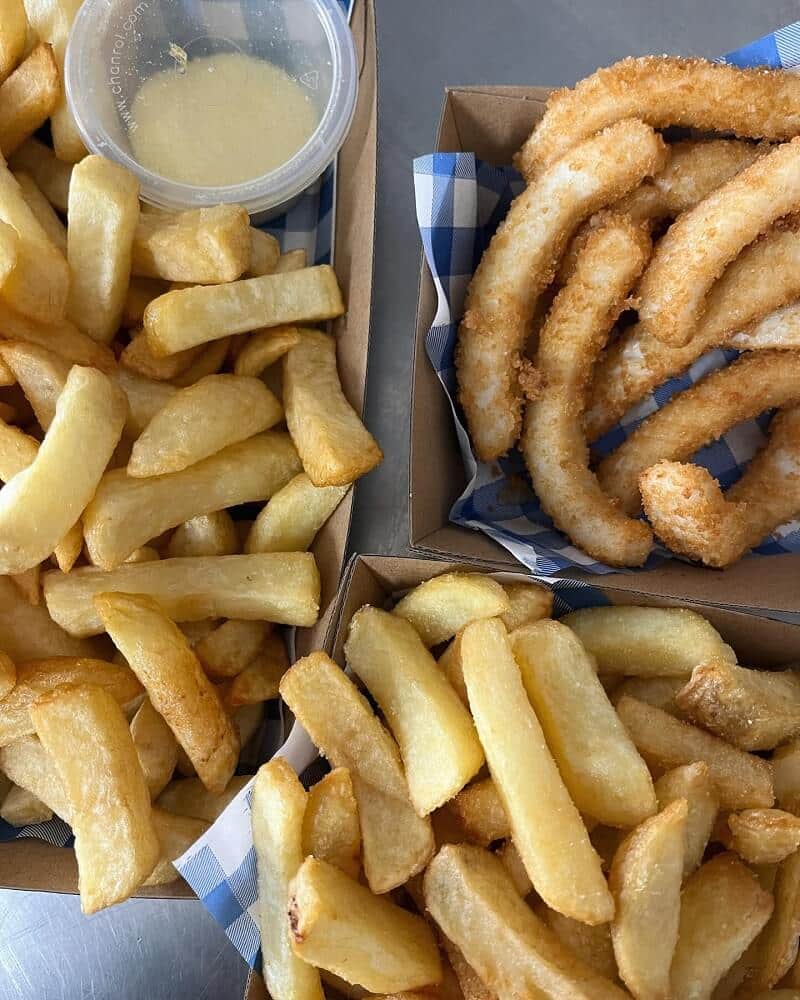Haven Beach Kiosk Hot chips central coast