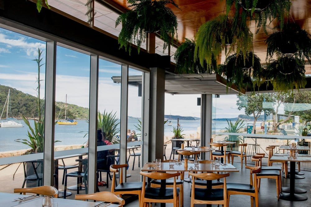 Panoramic windows at this Ettalong restaurant overlooking Broken Bay