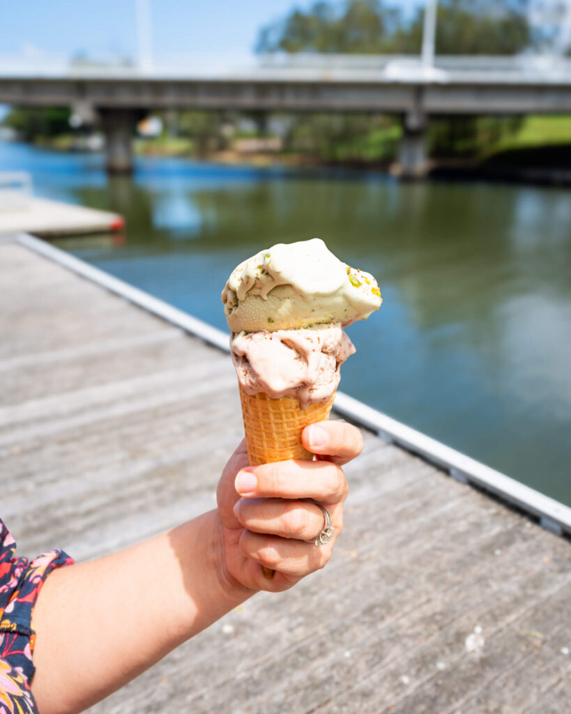 Gelato at The Swordfish Co Budgewoi Creek