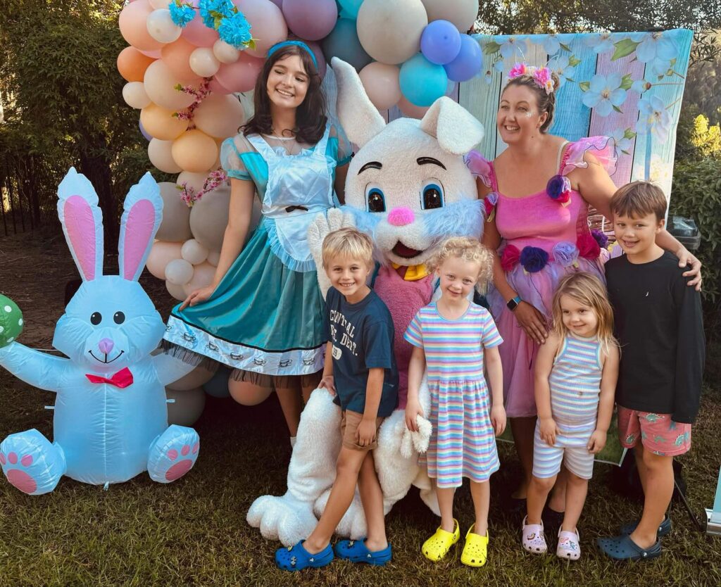 Glass Slipper Parties Easter Egg Hunt at Parklife Coffee Terrigal