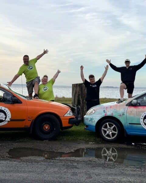 Central Coast locals take on the Winter 2026 Shitbox Rally