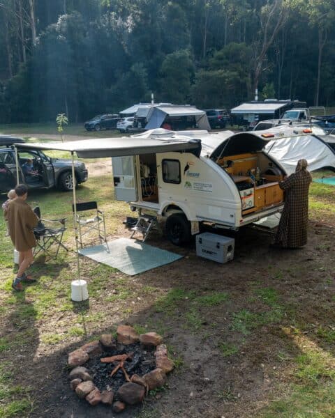 Shamrock Caravan Tucana Camper Glenworth Valley camping