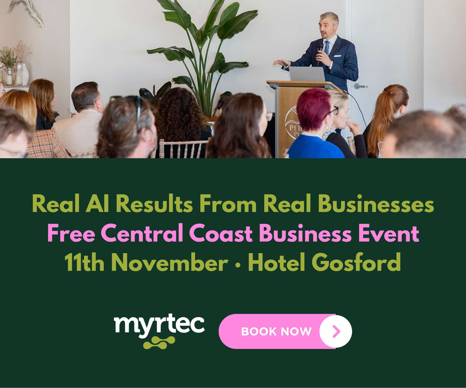 Myrtec Techshop | Free Central Coast business event